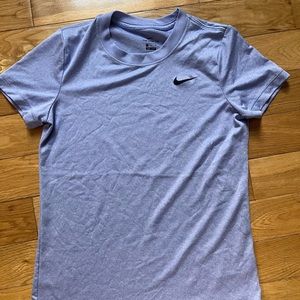Purple DryFit tshirt nike